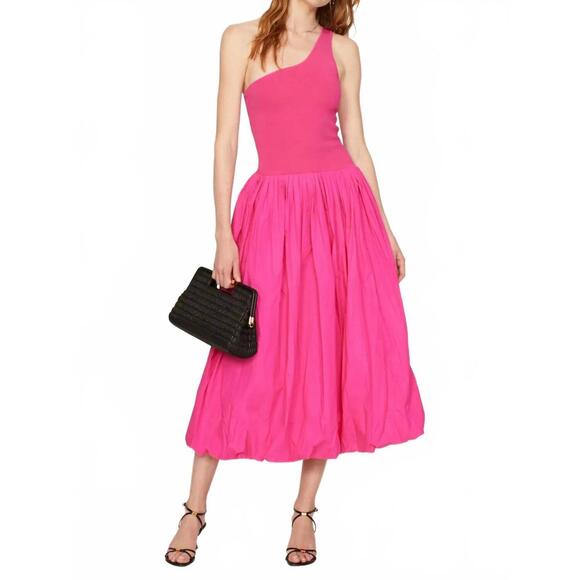 DEREK LAM 10 CROSBY Dresses & Skirts - NEW DEREK LAM 10 CROSBY one shoulder midi dress in pink